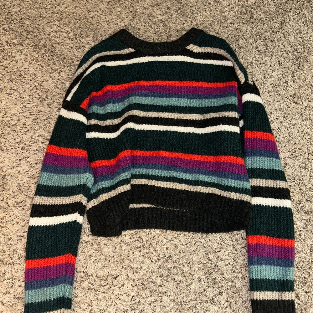 American Eagle Outfitters Colorful Striped Sweater